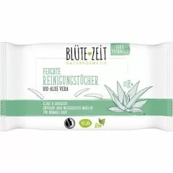 Blütezeit Feuchte Reinigungstücher Bio Aloe-Vera 25ST
