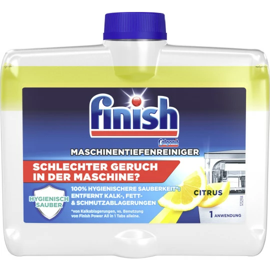 Finish Maschinentiefenreiniger Citrus 250ML 1 Finish Maschinentiefenreiniger Citrus 250ML