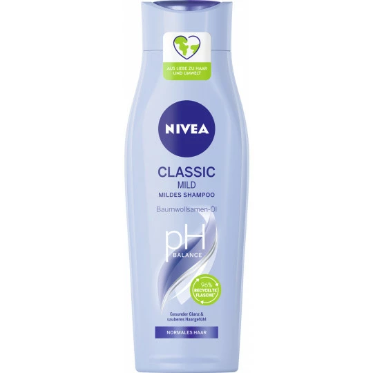 NIVEA Classic Mild Shampoo PH Balance 250ML 1 NIVEA Classic Mild Shampoo PH Balance 250ML