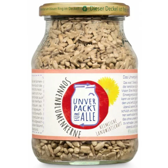 Unverpackt Bio Sonnenblumenkerne 300G 1 Unverpackt Bio Sonnenblumenkerne 300G