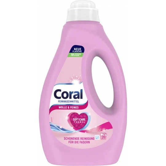 HAUSTIERZUBEHÖR Outlet Store -HAUSTIERZUBEHÖR Outlet Store coral waschmittel flamp252ssig wolleampampfeines 20wl 1l